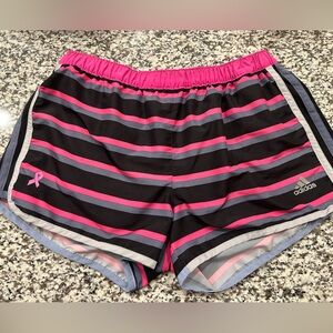 Adidas Striped Running Shorts